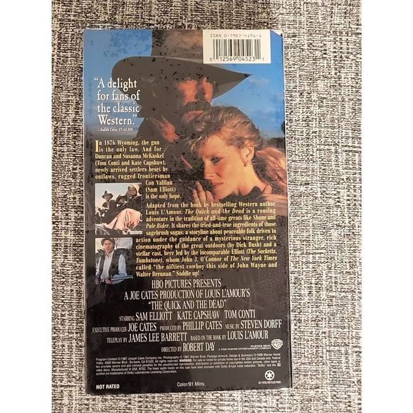 The Quick and the Dead (VHS, 1995) western Sam Elliott Classic Brand New Unopen - Picture 2 of 2